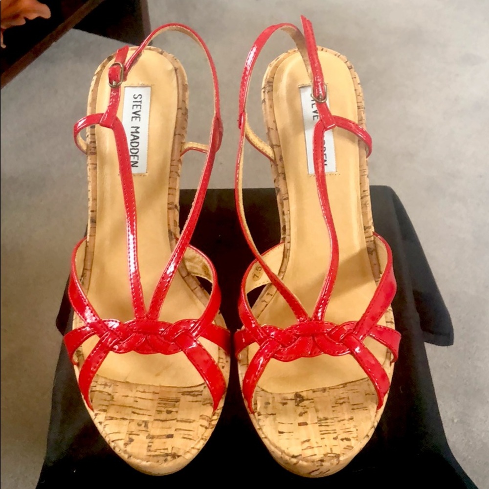 Steve Madden Cork shoes women’s size 7.5